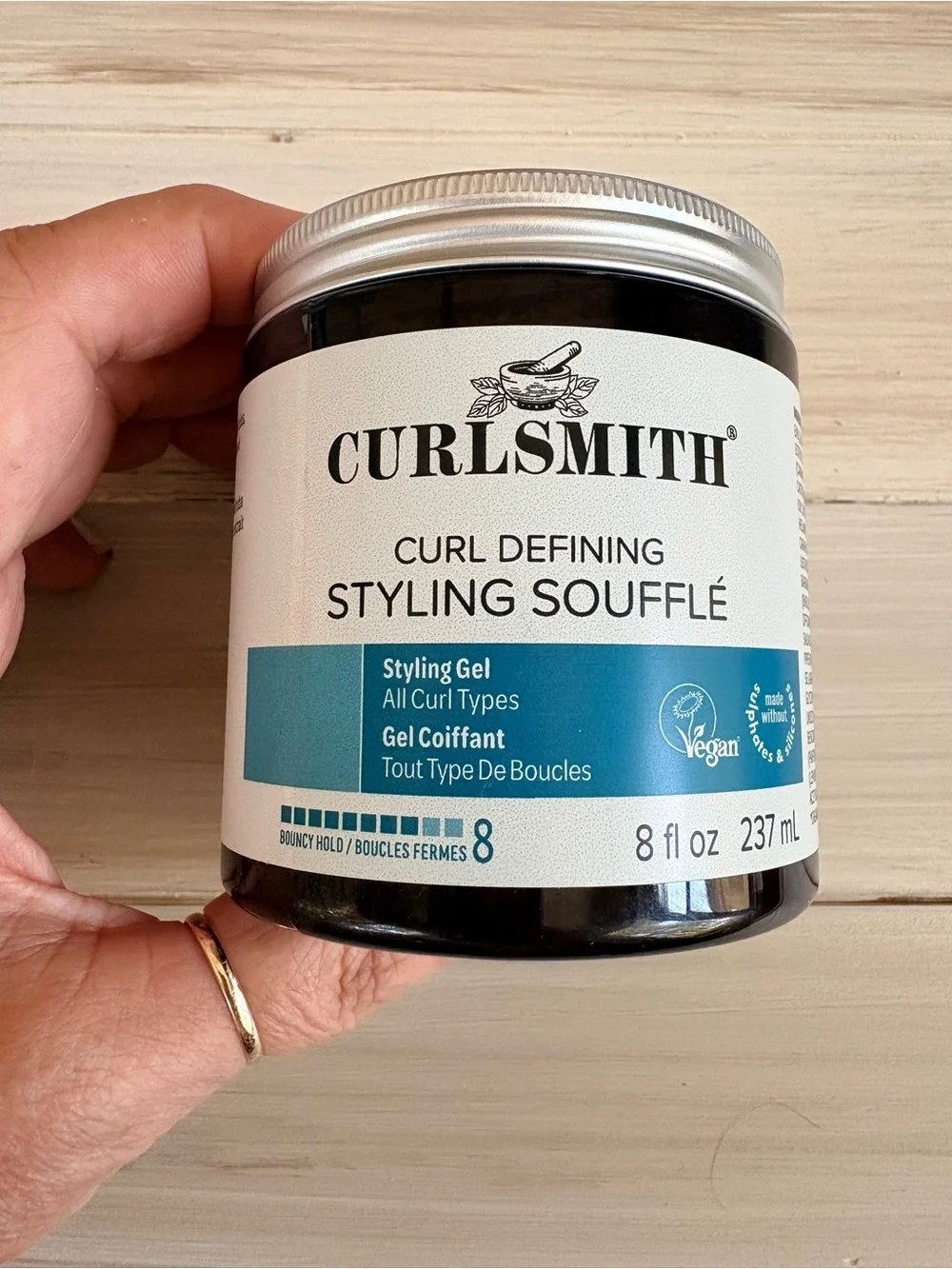 Curlsmith Curl Defining Styling Soufflé - Blue